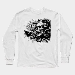 detailed skull Long Sleeve T-Shirt